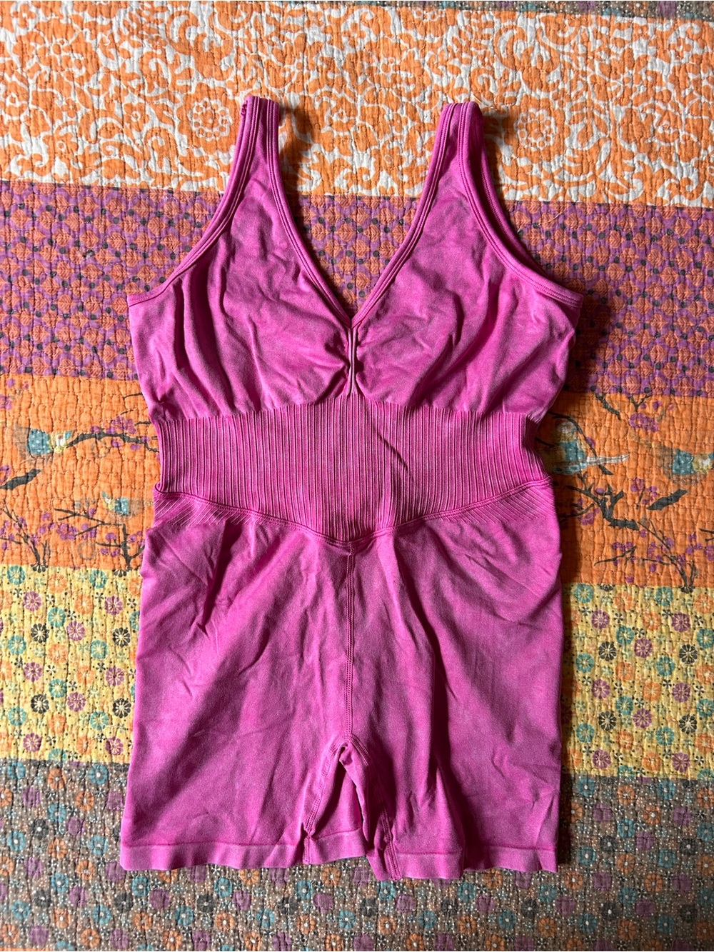 Women’s Pink Sculpting Shapewear Romper